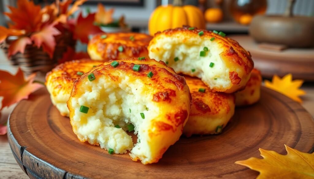 Mashed Potato Cakes: Crisp and Creamy