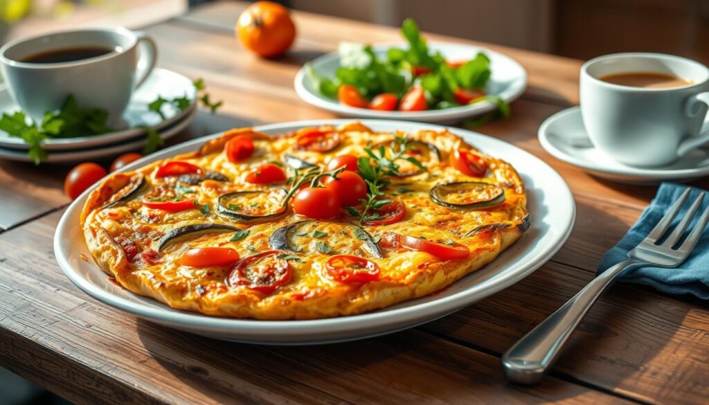 Roasted Vegetable Frittata: Breakfast of Champions