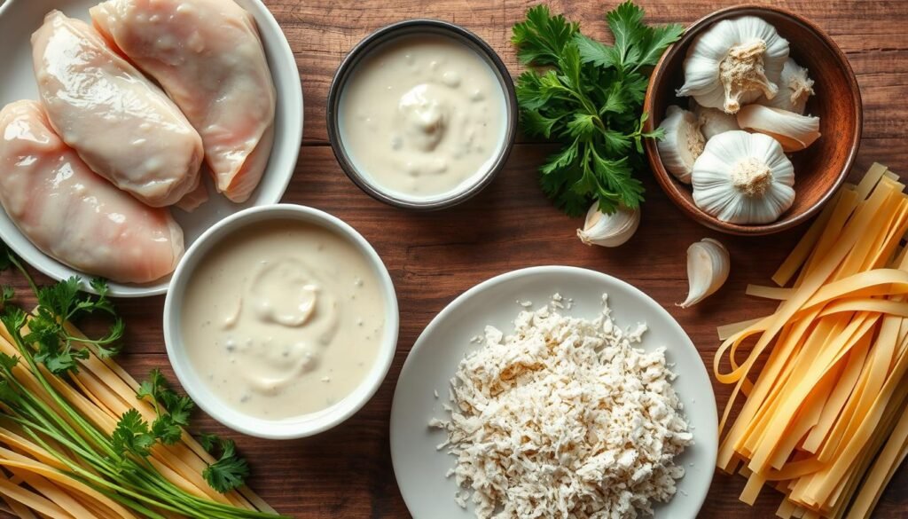 chicken alfredo ingredients