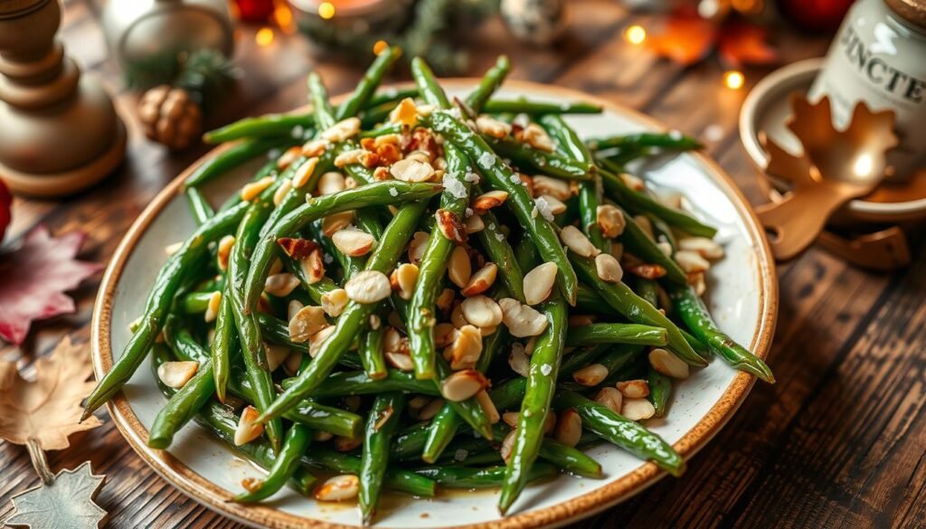 green bean almondine