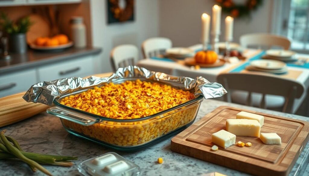 storing corn casserole