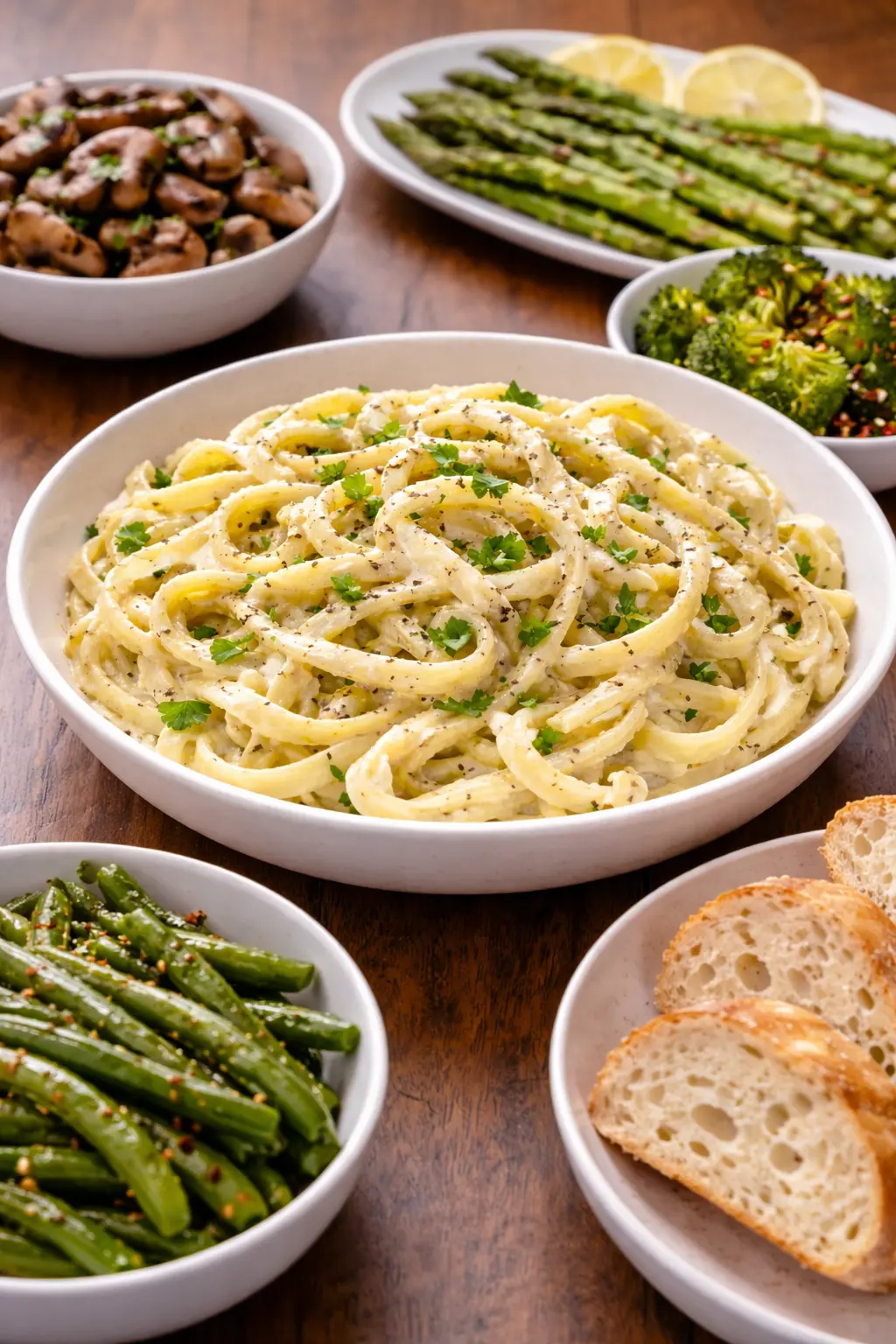 Creamy Vegan Cauliflower Alfredo Pasta