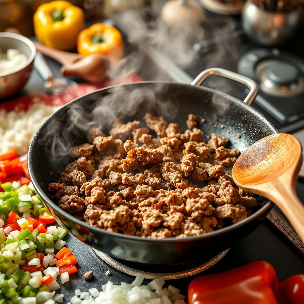 Brown the Ground Meat