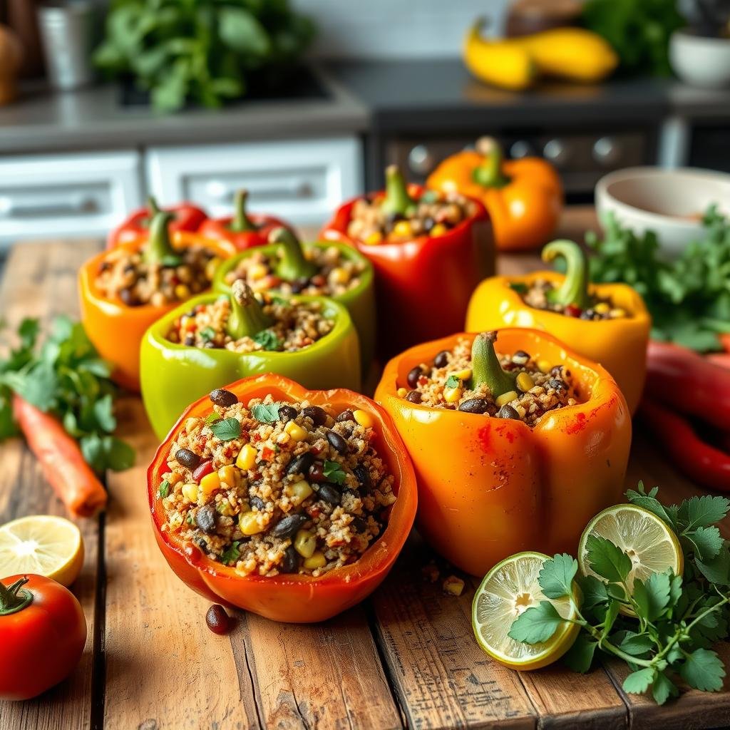 Budget Cooking with Vegan Bell Pepper Casserole