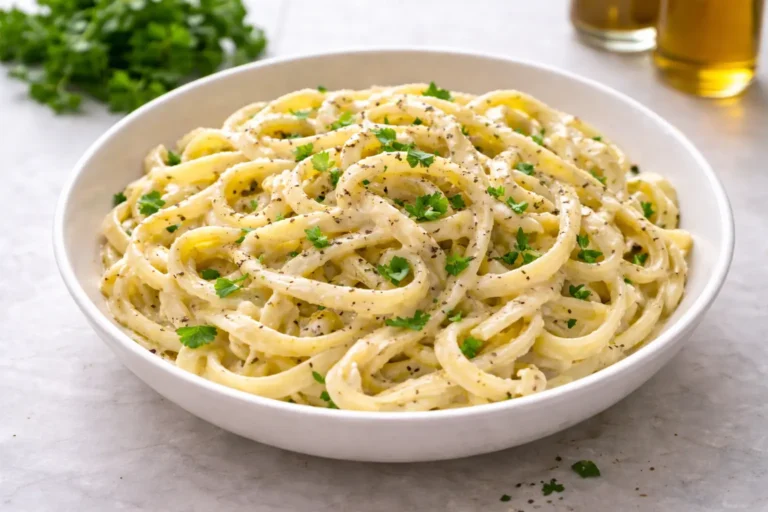 Creamy Vegan Cauliflower Alfredo Pasta