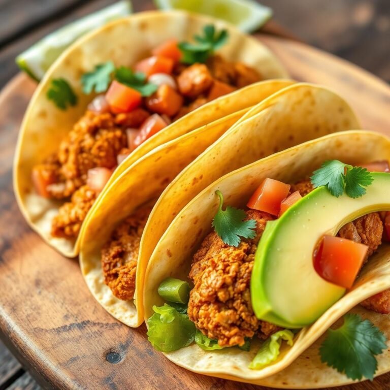 Crispy Fried Chicken Tacos Recipe