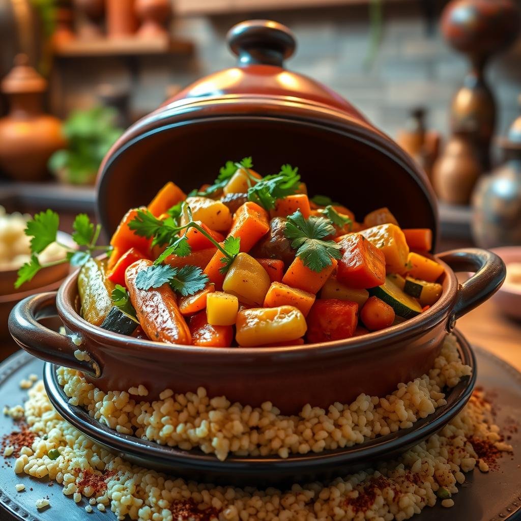 Easy Vegan Tagine Meal