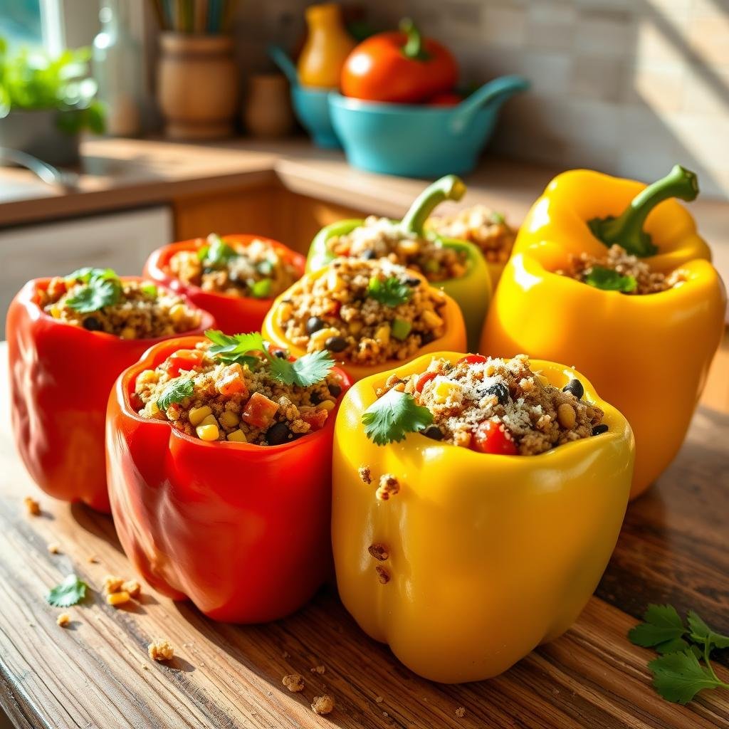 Homemade Stuffed Bell Peppers