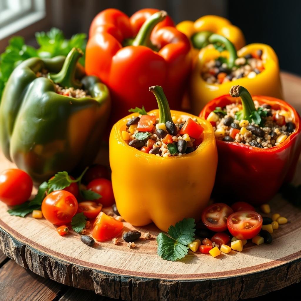 Homemade Stuffed Bell Peppers