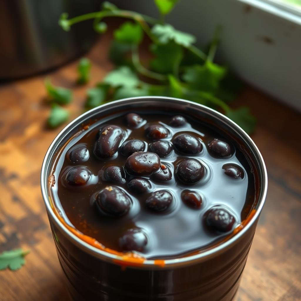 canned black beans