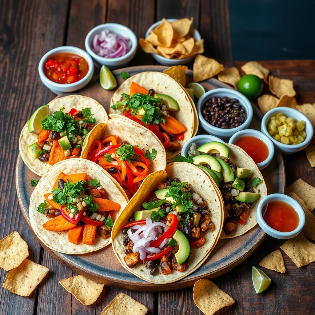 customizable tacos with creative fillings