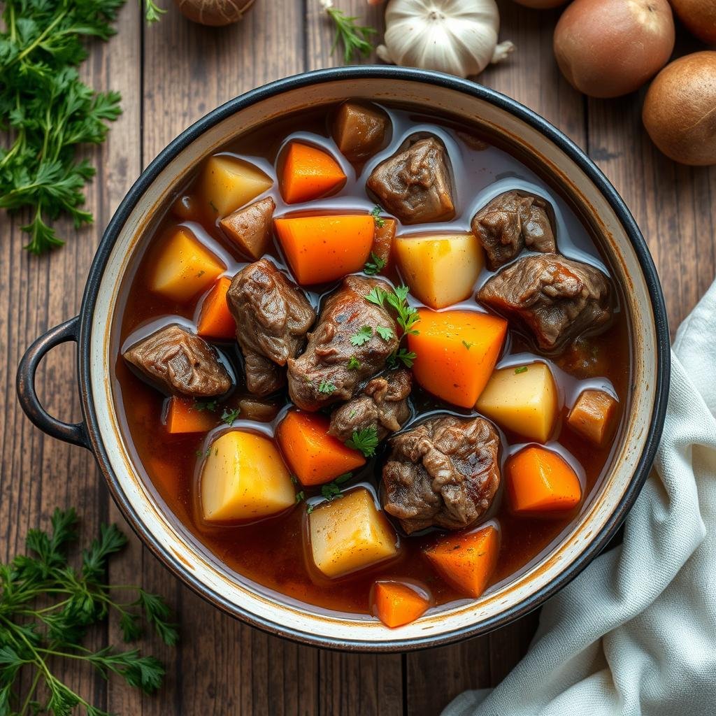 delicious lamb stew