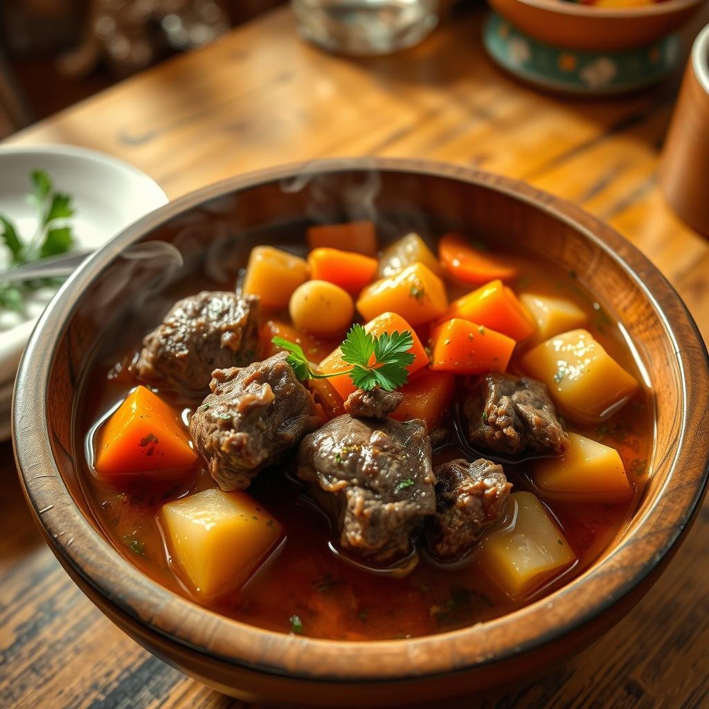 flavorful lamb stew