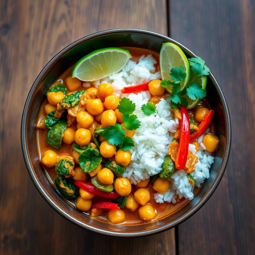 healthy chickpea curry recipe