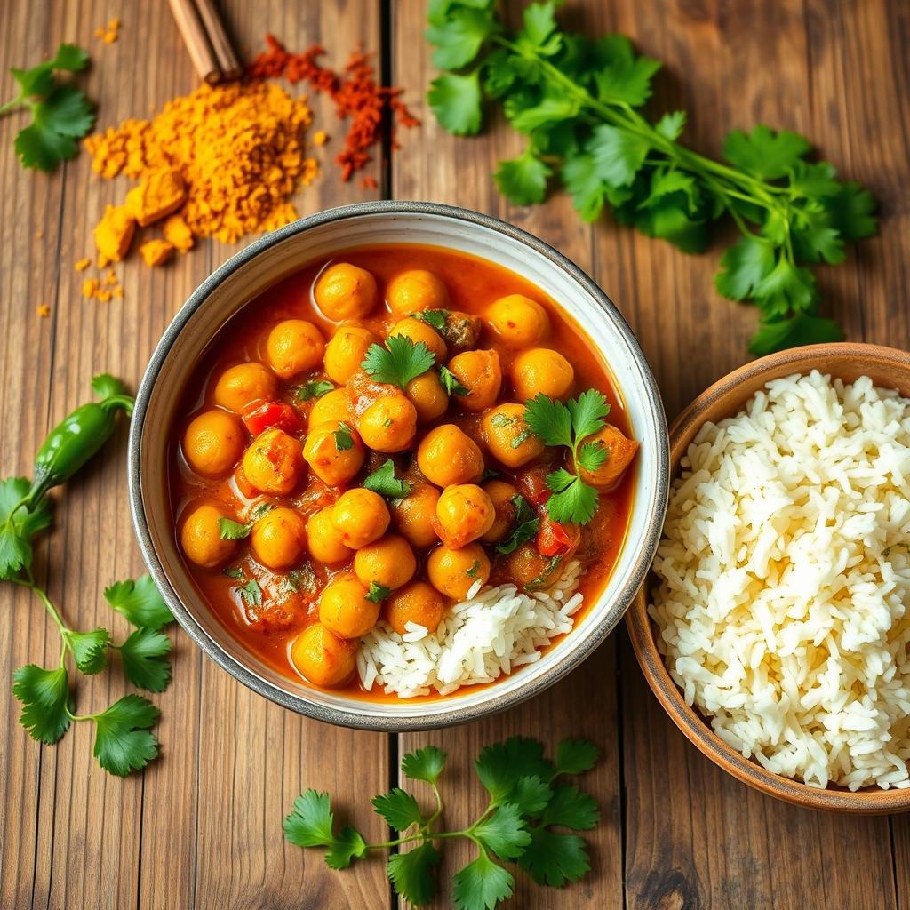 healthy chickpea curry recipe