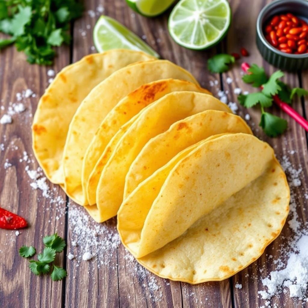 homemade taco shells