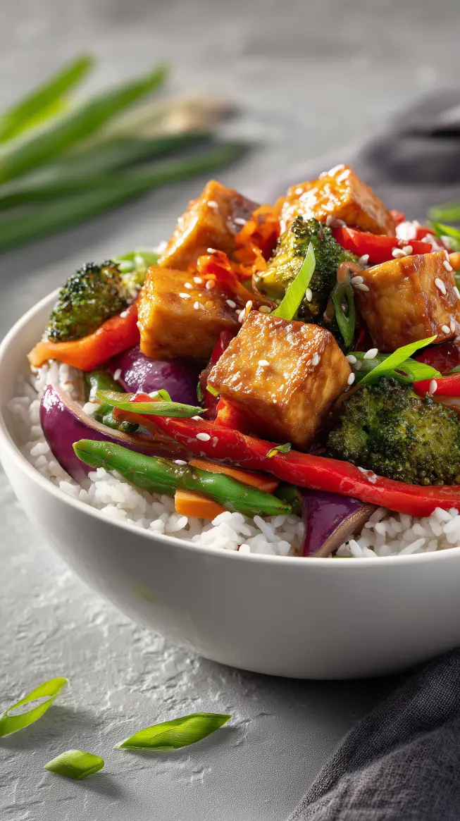 Best Vegan Tofu Stir-Fry with Vegetables Recipe Dinner