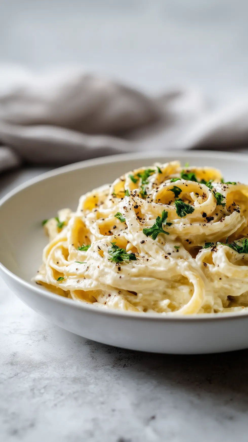 Creamy Vegan Cauliflower Alfredo Pasta