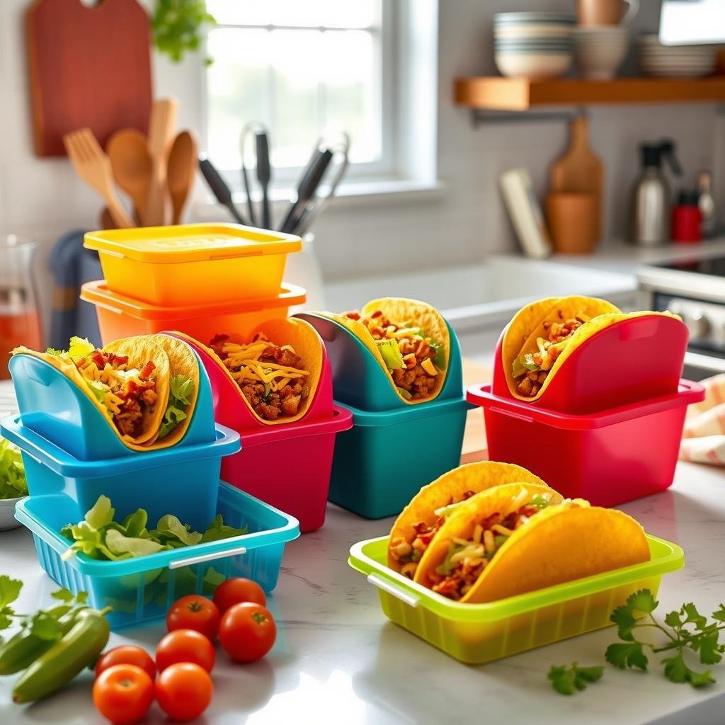 taco storage containers