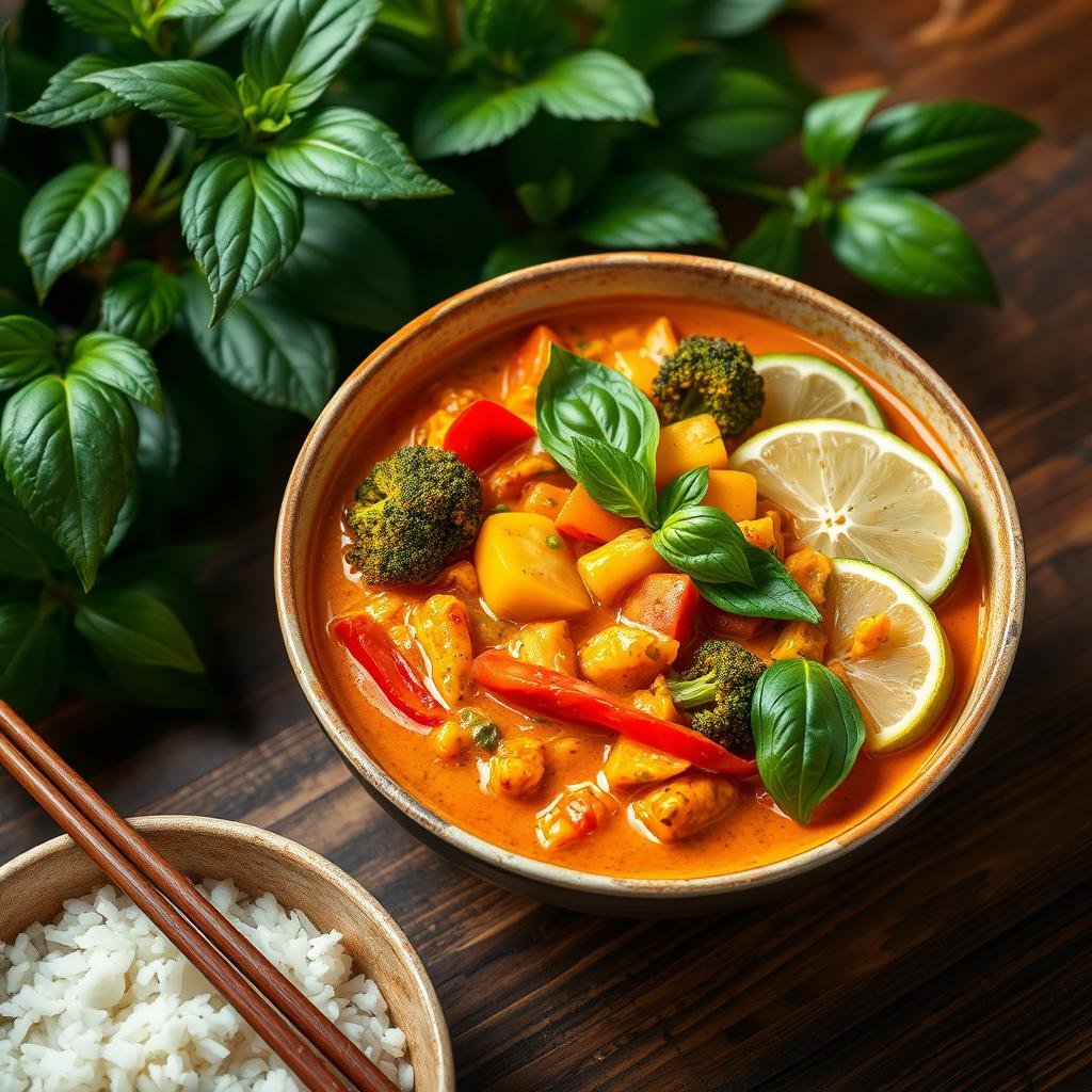 vegan Thai red curry recipe