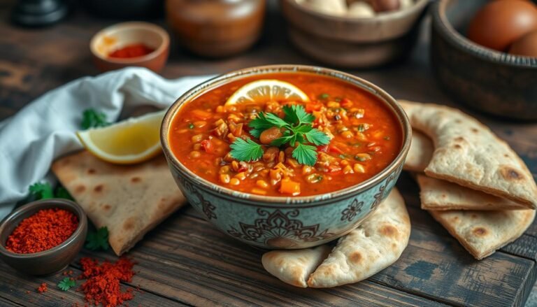 Vegan Moroccan Lentil Soup Recipe