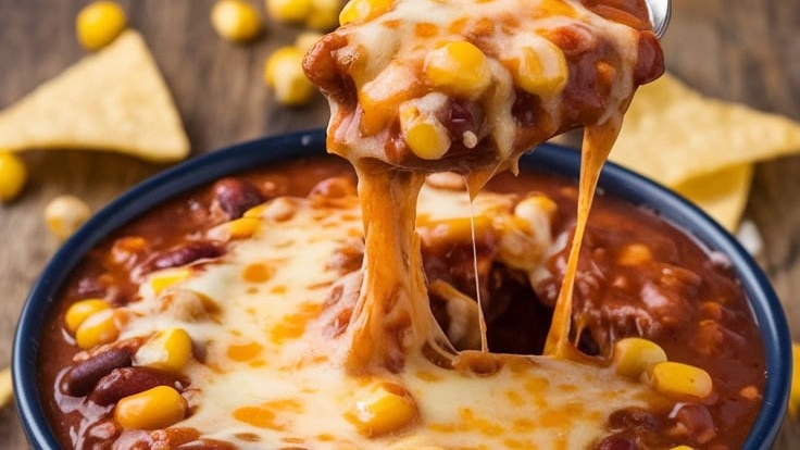Cheesy Enchilada Chili Recipe