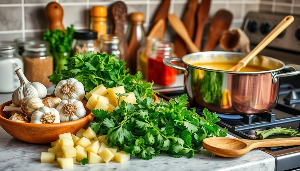 customizing vegan soup