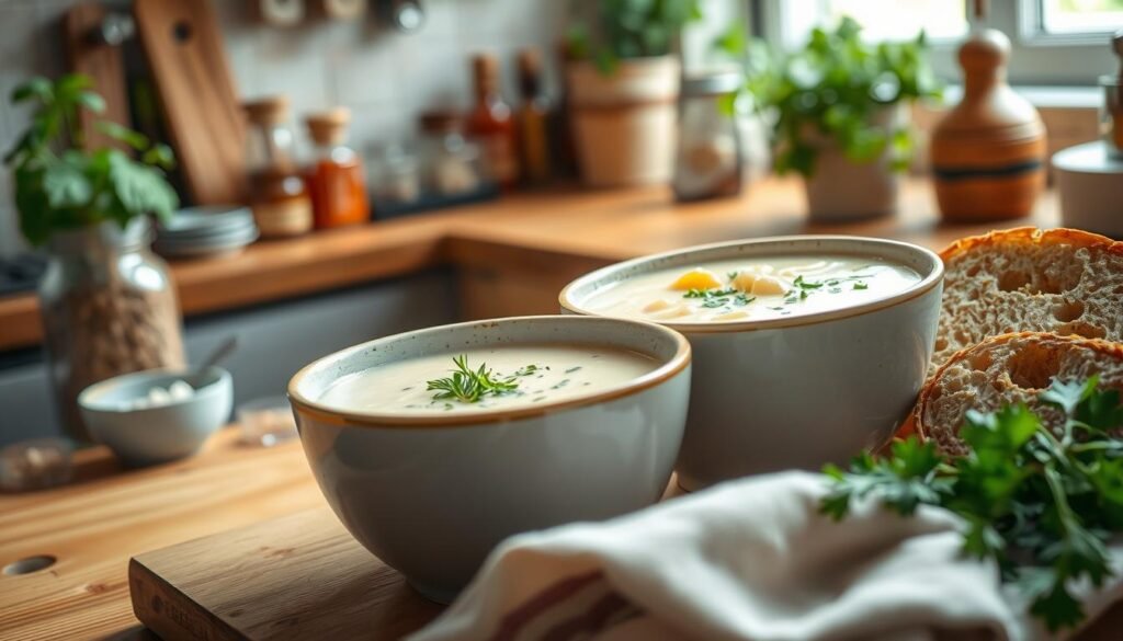 homemade vegan soup