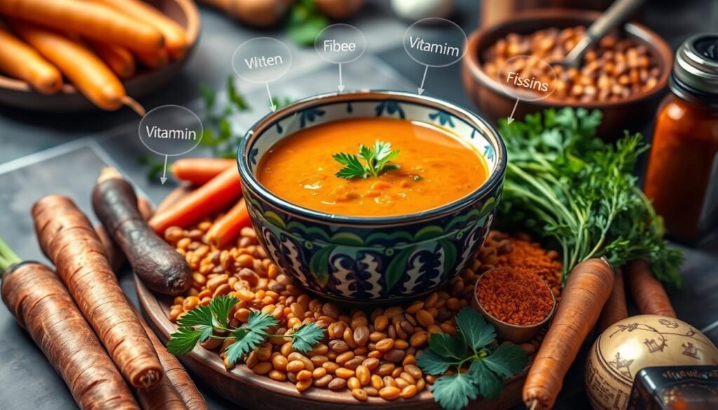 nutritional value of soup