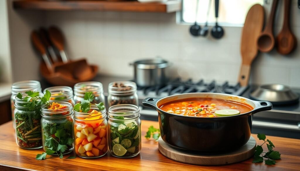 storing soup