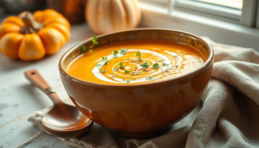 vegetarian pumpkin soup