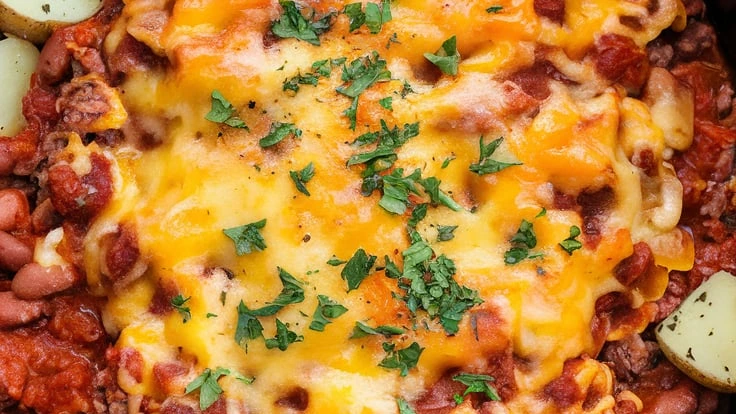 Slow Cooker Cowboy Casserole