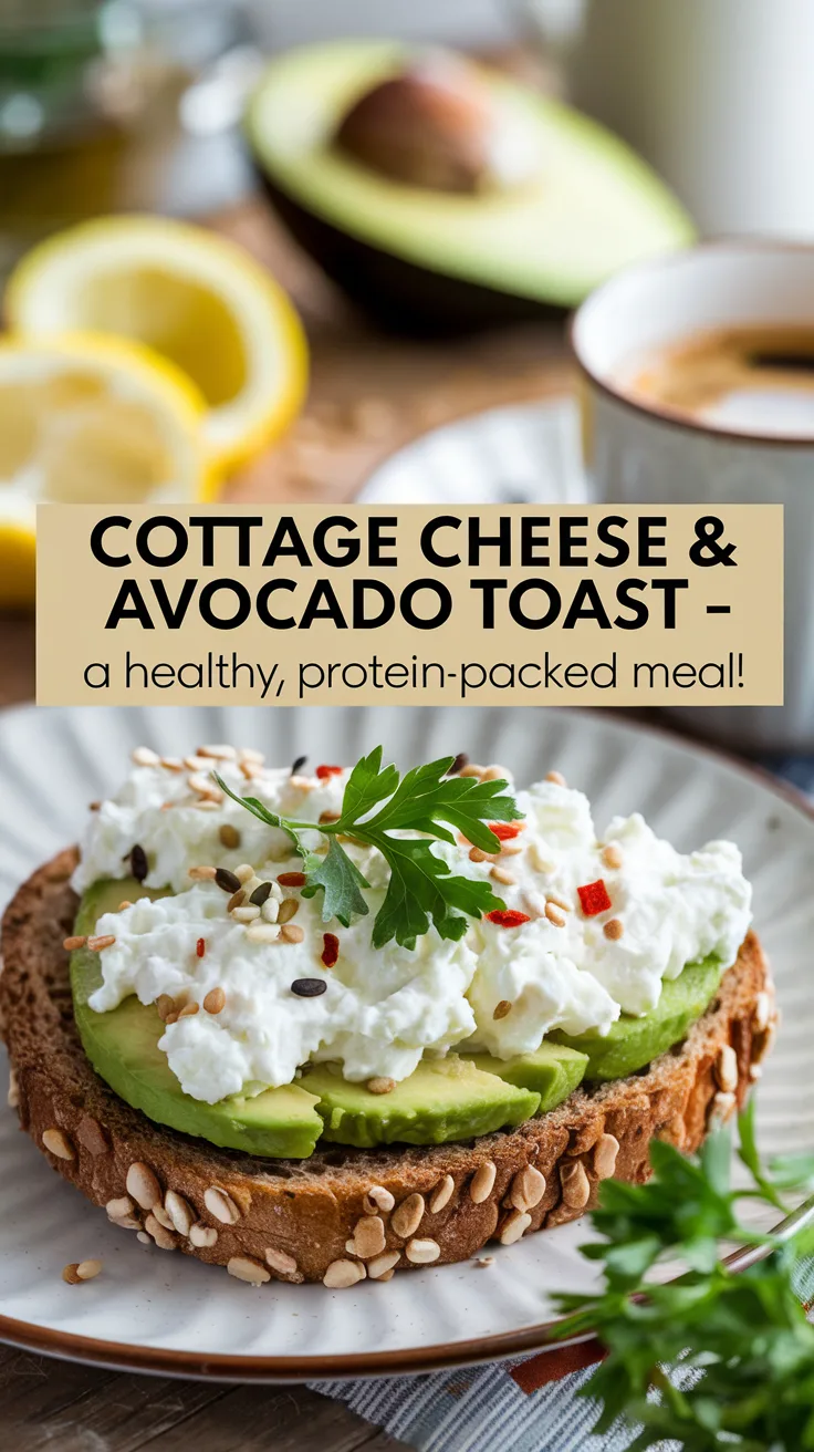 Delicious Cottage Cheese and Avocado Toast Recipe