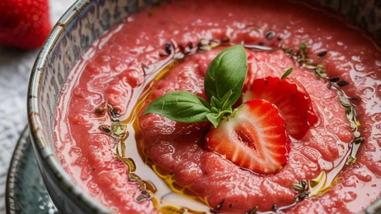 Strawberry Gazpacho