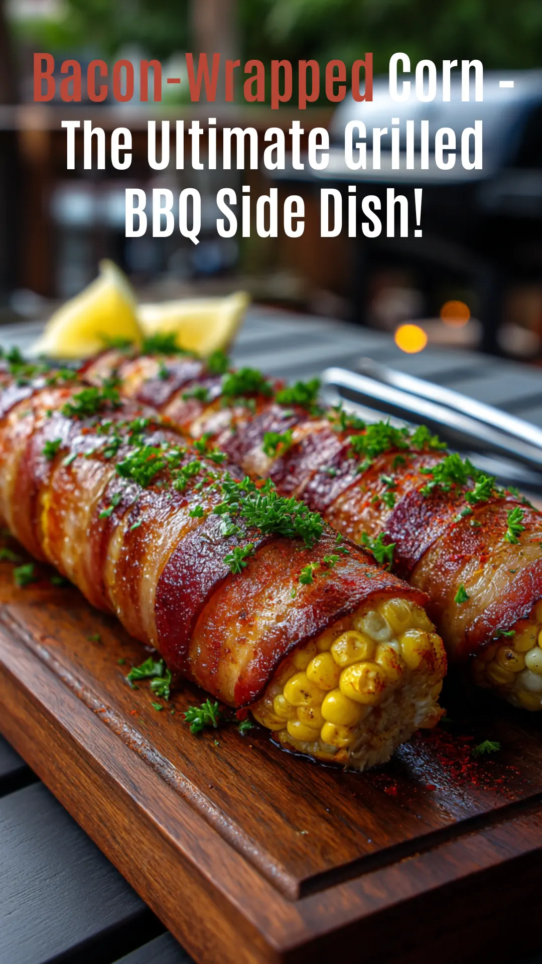 Bacon-Wrapped Grilled Corn on the Cob