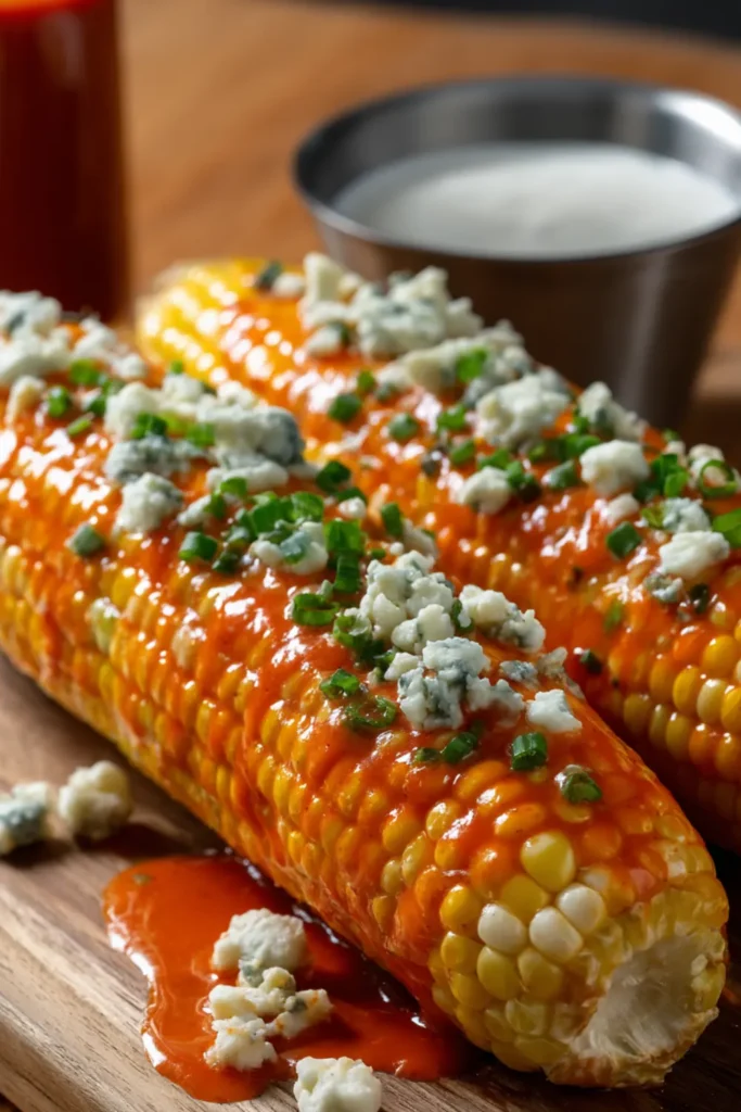 Buffalo-Style Grilled Corn on the Cob Buffalo-Style Corn on the Cob