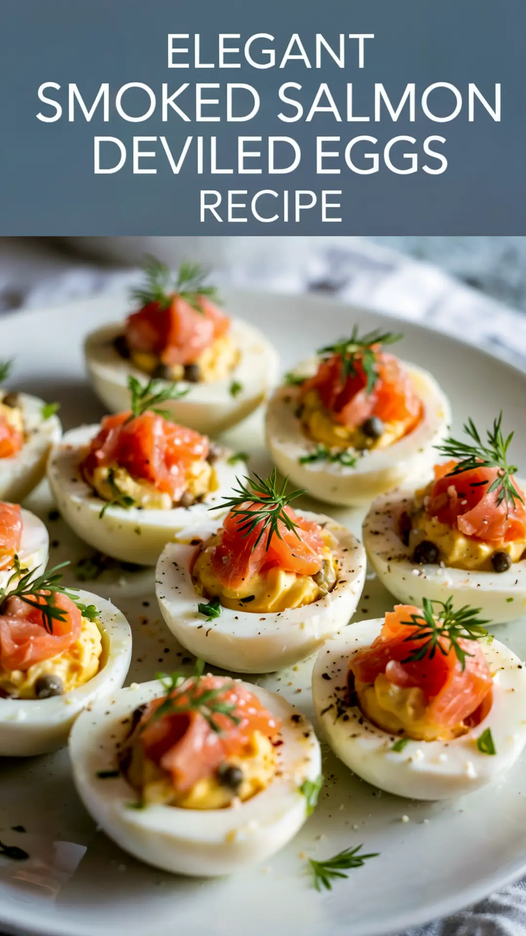 Smoked Salmon Deviled Eggs Recipe