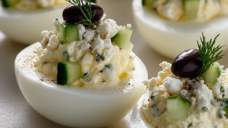 Greek Deviled Eggs