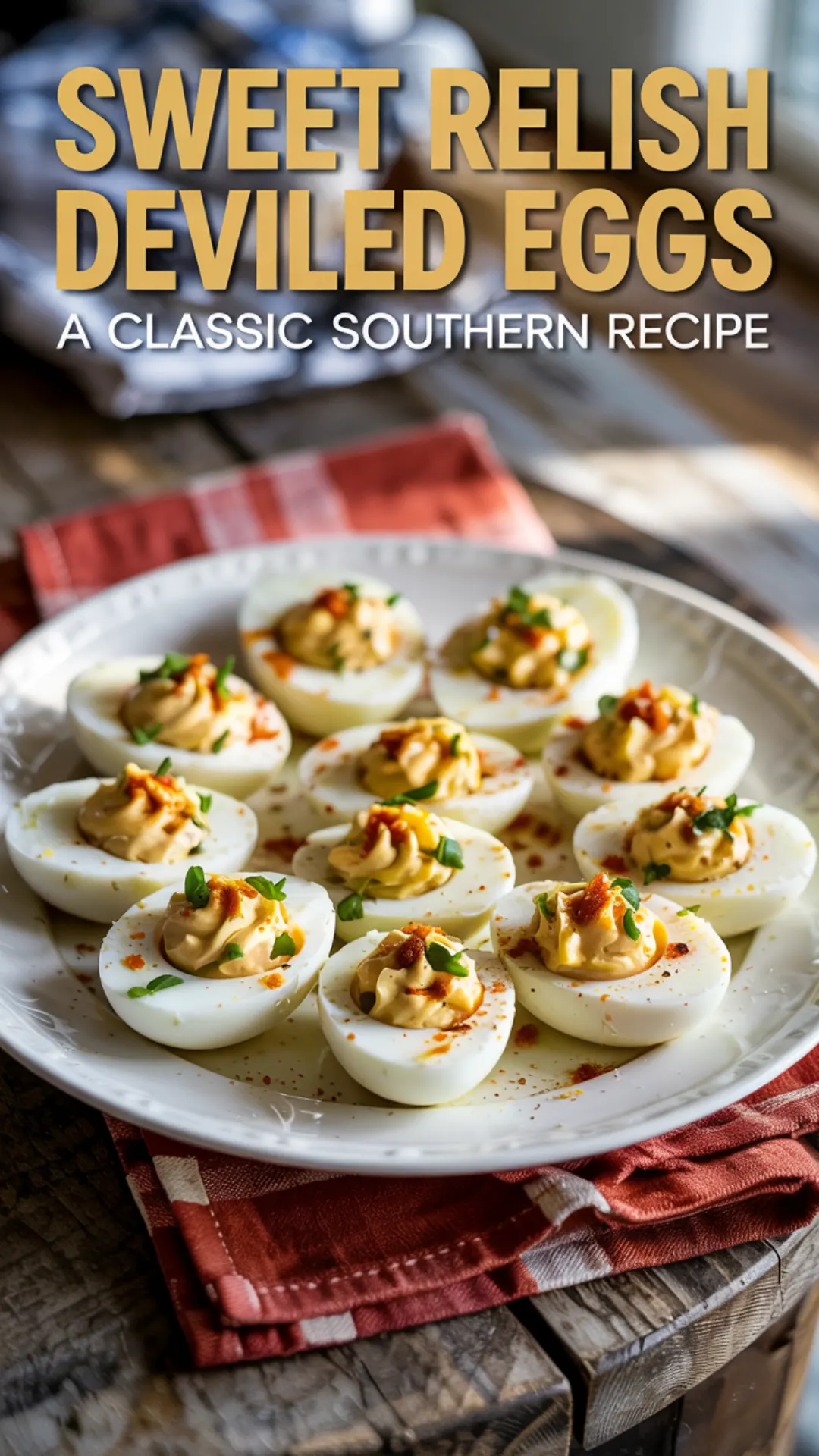 Classic Sweet Relish Deviled Eggs Recipe