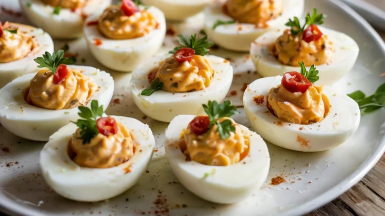 Pimento Cheese Deviled Eggs