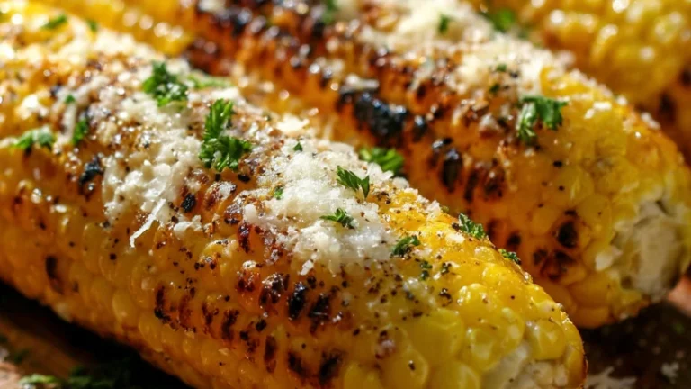 Parmesan Truffle Corn on the Cob