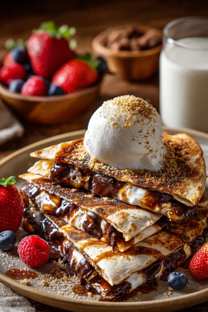 Grilled S Grilled S’mores Quesadillas – Easy Summer Dessert