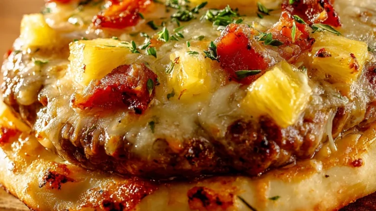 Hawaiian Pizza Burger