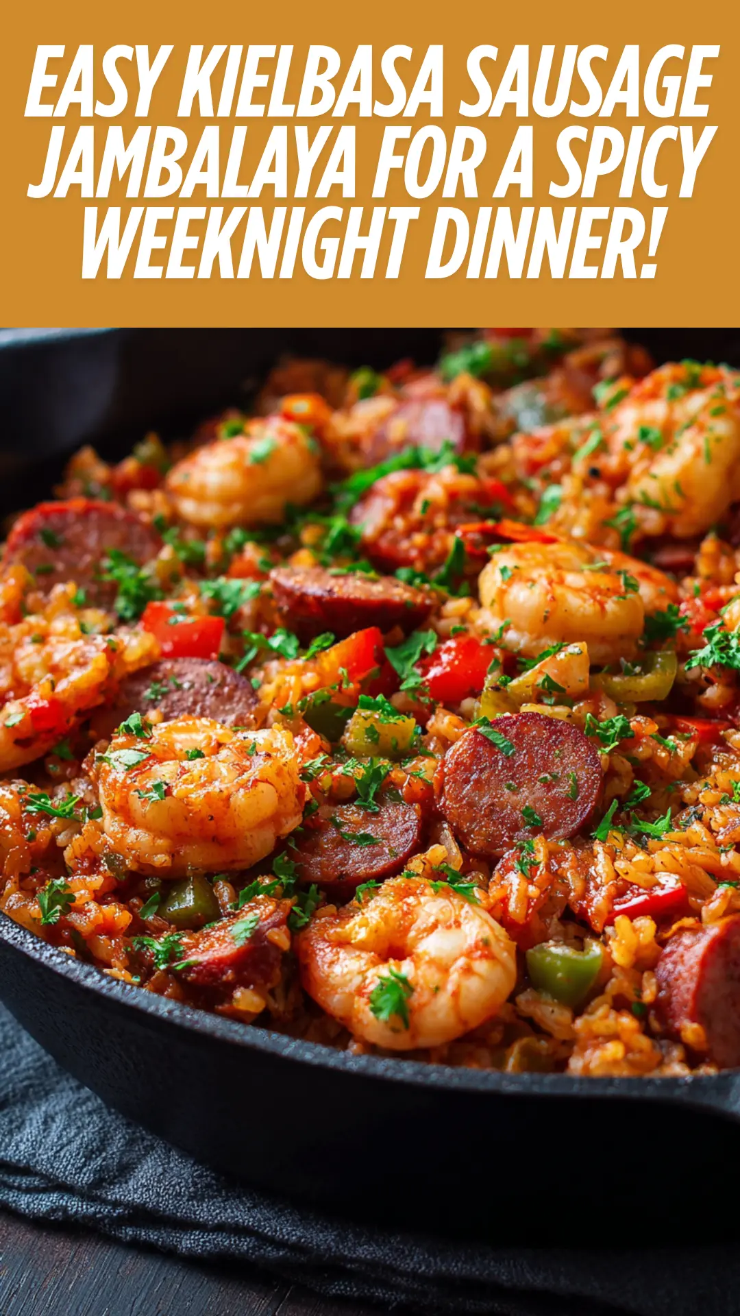 Kielbasa Sausage Jambalaya Recipe