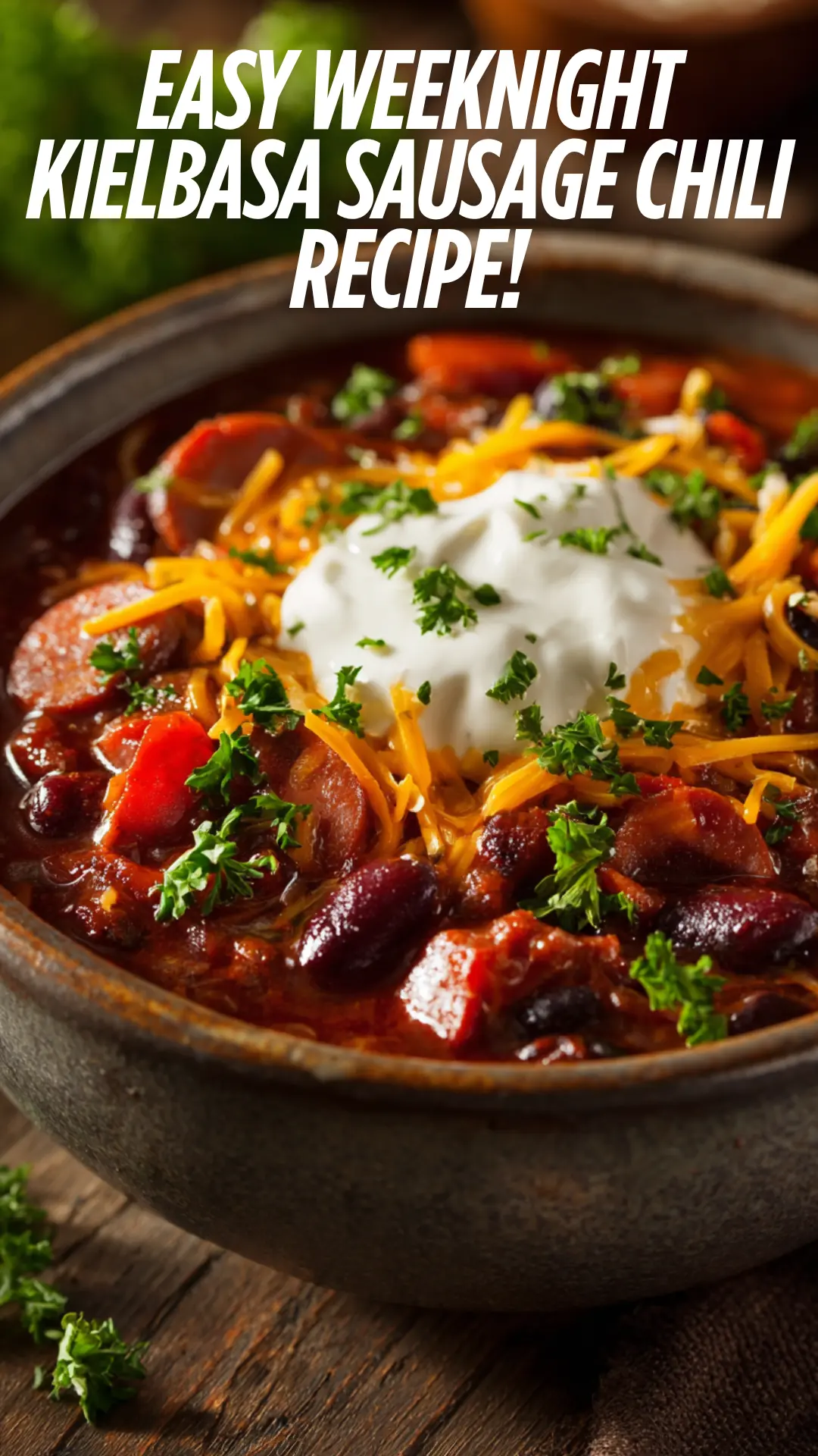 Kielbasa Sausage Chili Recipe