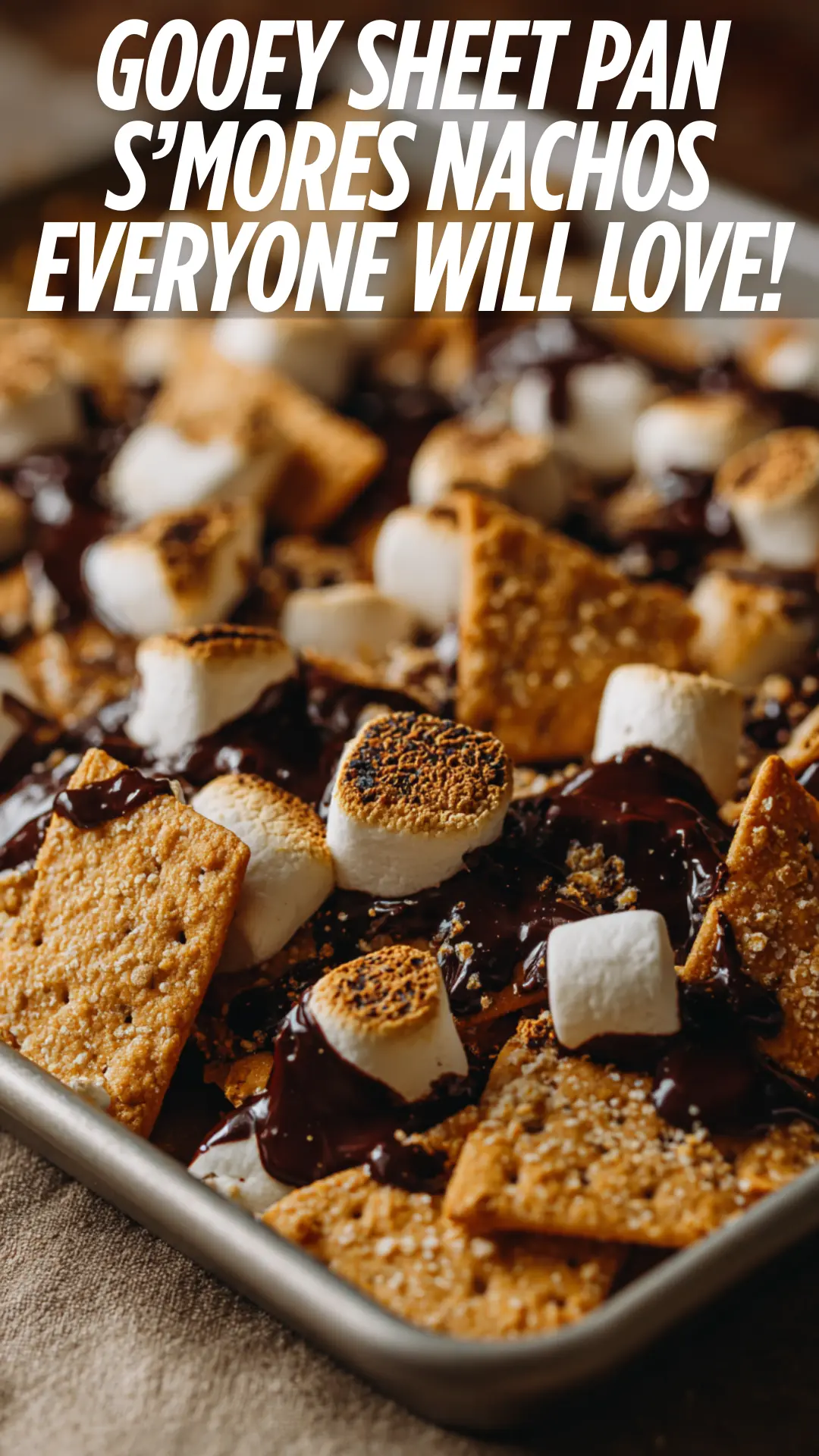 Gooey S’mores Nachos Recipe (Sheet Pan Style)