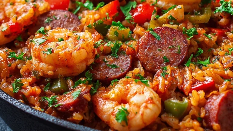 Easy Kielbasa Sausage Jambalaya for a Spicy Weeknight Dinner