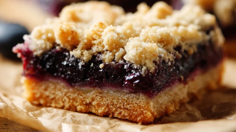 Easy Blueberry Crumble Bars (Perfect for Summer!)