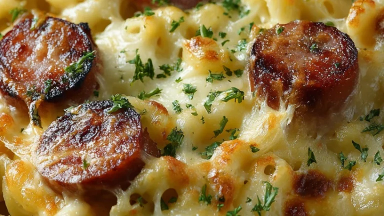 Cheesy Kielbasa Mac & Cheese the Whole Family Will Love