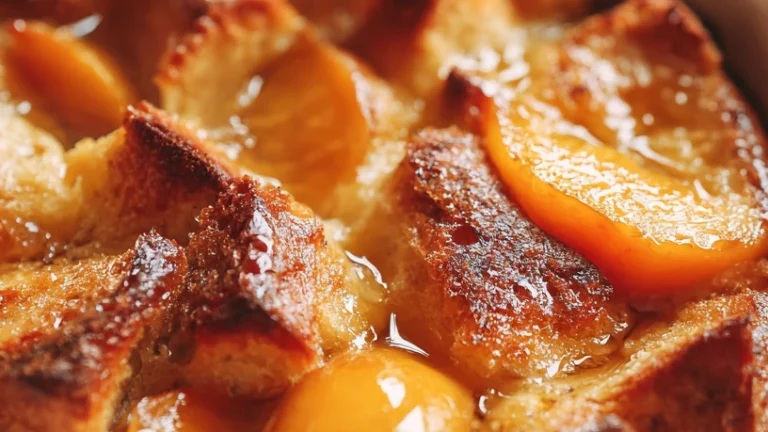 Peach French Toast Casserole Recipe